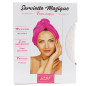 Serviette Magique en Microfibre Rose, Noire ou Blanche LCDT