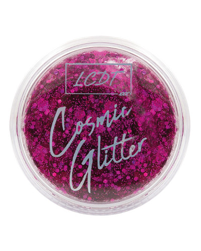 Gel Pailleté Cosmic Glitter Rose LCDT 20ml