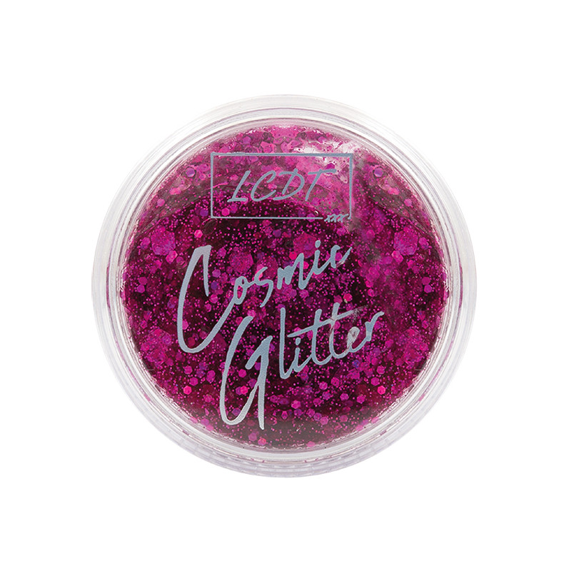 Gel Pailleté Cosmic Glitter Rose LCDT 20ml