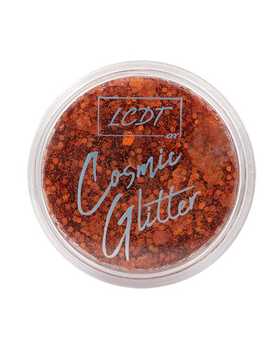 Gel Pailleté Cosmic Glitter Orange LCDT 20ml