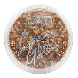 Gel Pailleté Cosmic Glitter Doré LCDT 20ml