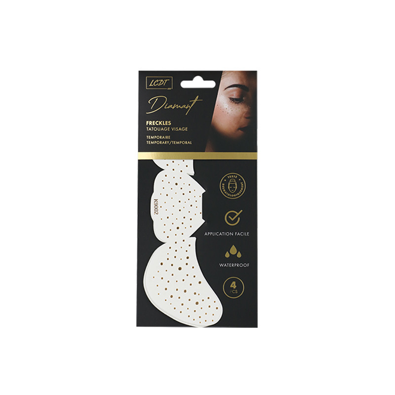 Tatouage Visage Temporaire 4 pièces LCDT