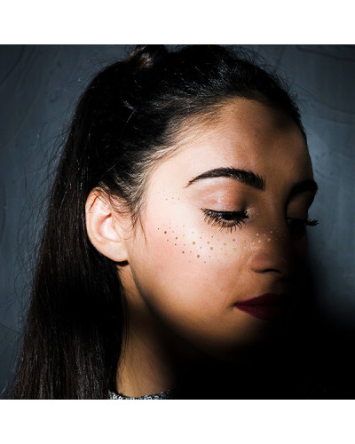 Tatouage Visage Temporaire 4 pièces LCDT