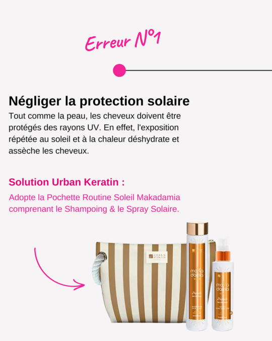 ne pas négliger la protection solaire