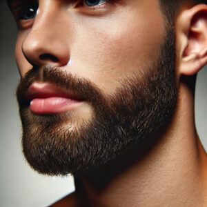 Barbe courte