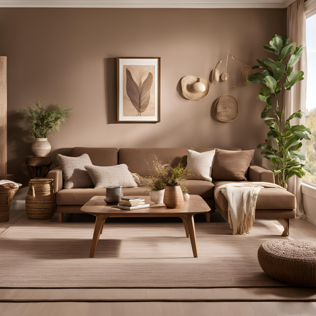 Décoration intérieure : couleur Pantone 2025 - Mocha Mousse