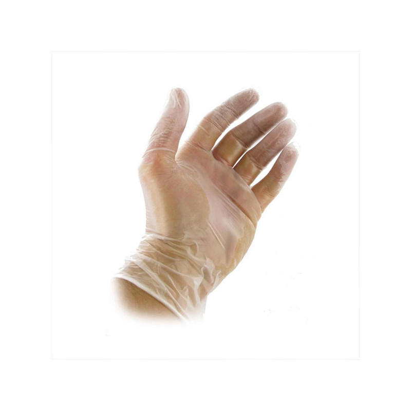 Gants Vinyle Transparent & Stretch - Pro Coiffure
