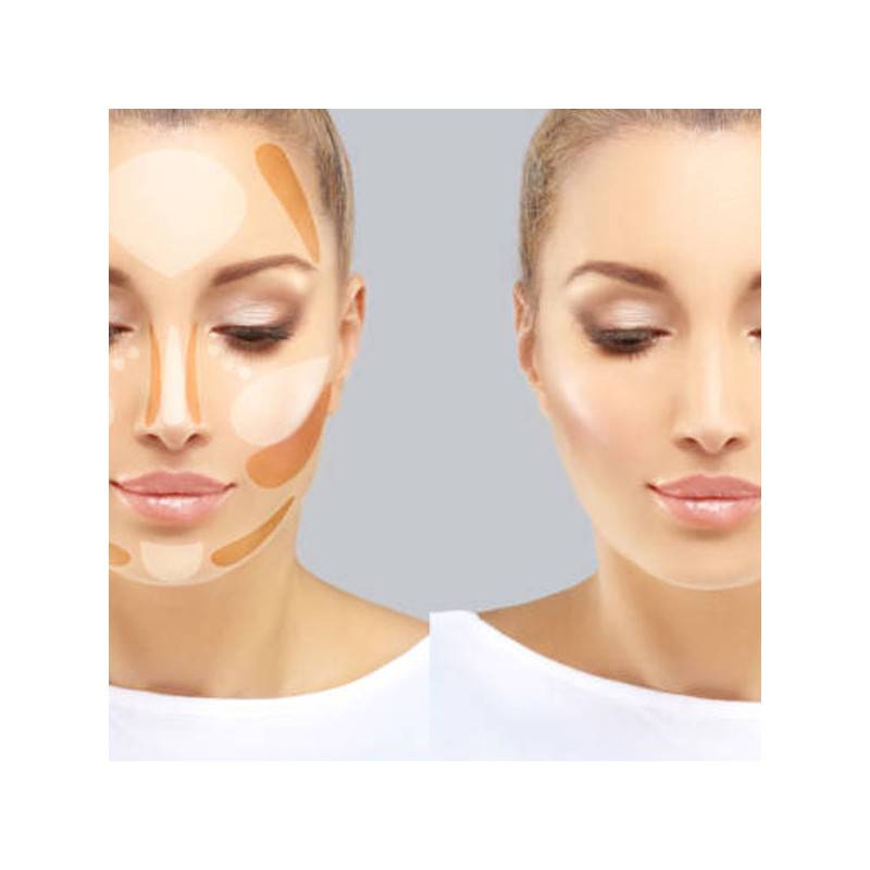 Highlighter & Palette Contouring - Pro Coiffure