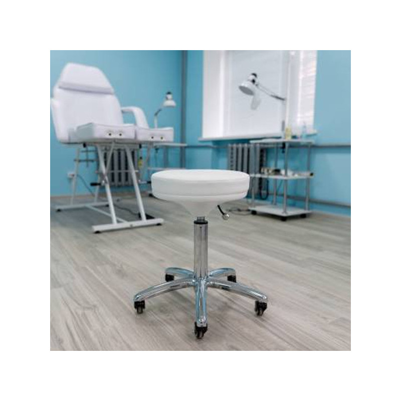 Tabouret Pédicure Bas & Roulette - Pro Coiffure