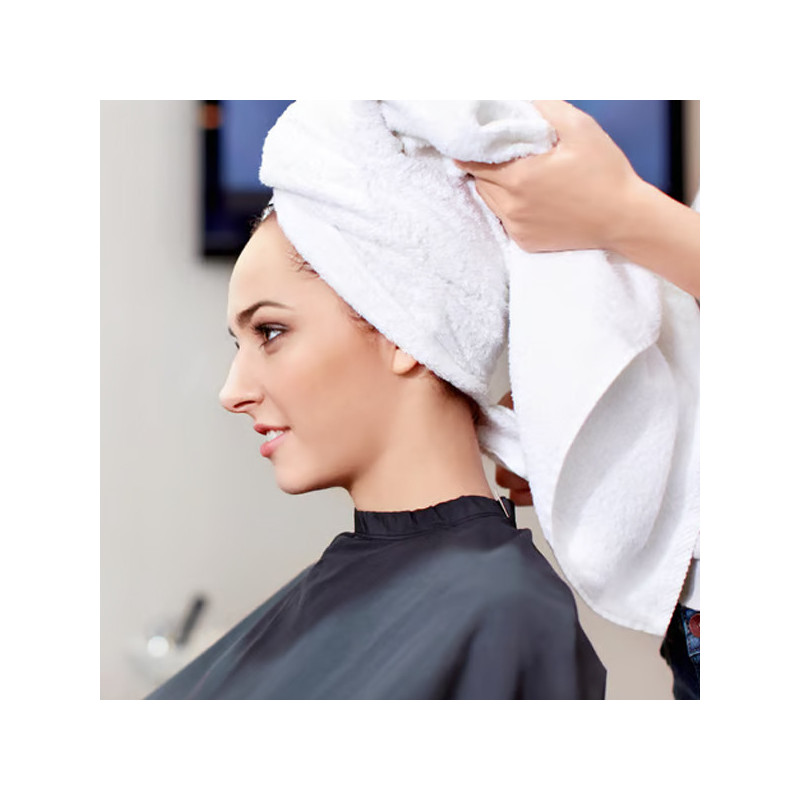 Serviettes Coiffure Microfibre & Coton - Pro Coiffure