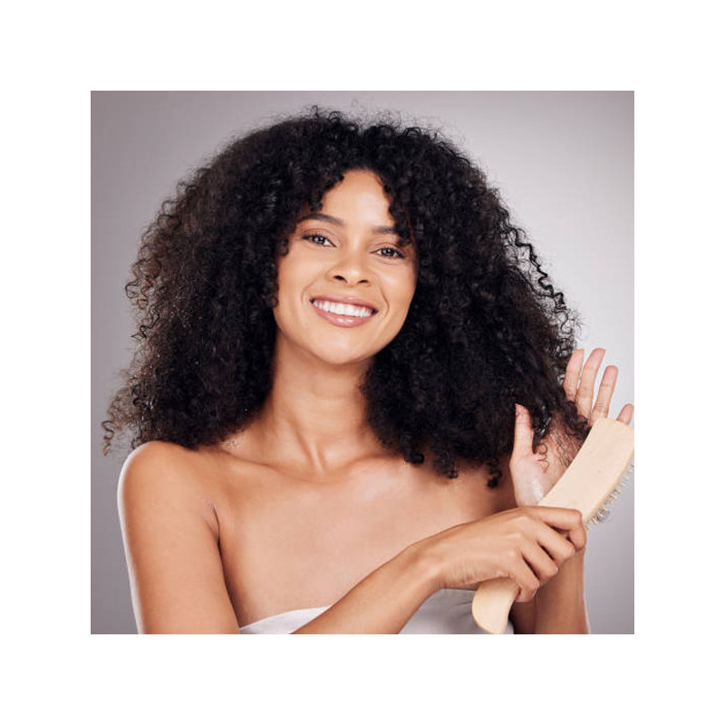 Masque cheveux ondulés, bouclés, crépus