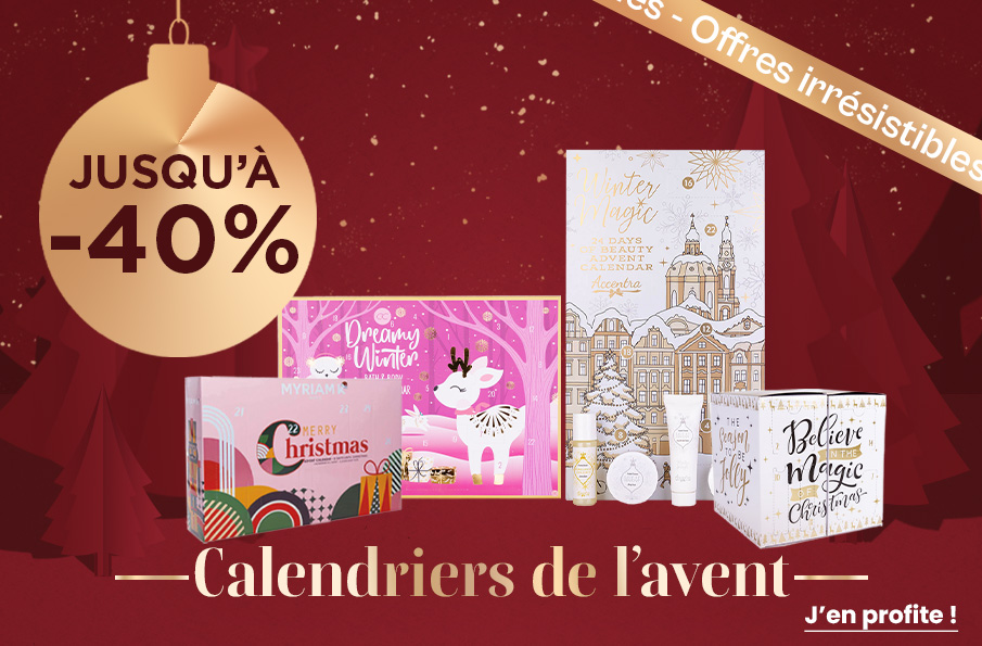 -40% sur tous les calendrier de l'avent !