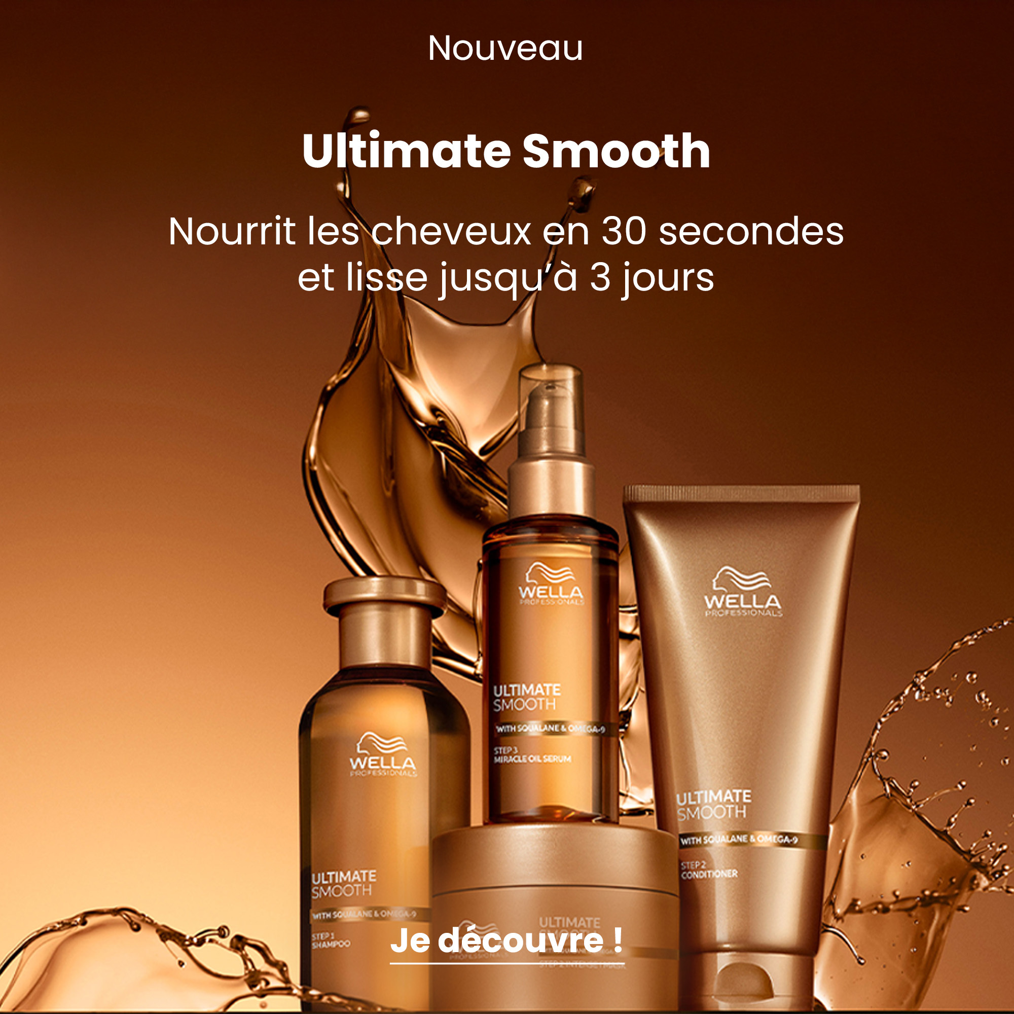 Nouveauté : Ultimate Smooth de Wella